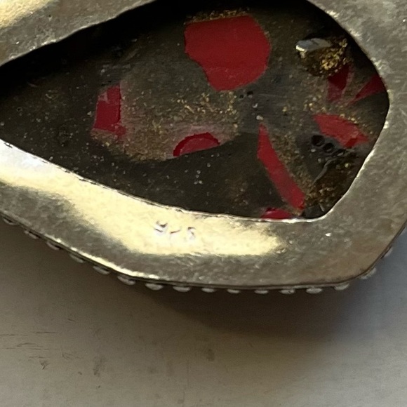 NWT Copper coral 925 silver plated pendent - Picture 4 of 5